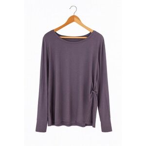 Old Navy Active Cloud 94 Soft Go‎ Dry Top Drape Side Long Sleeve Pink XL Tall